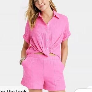 Universal Thread Womens High-Rise Pull-On Shorts new